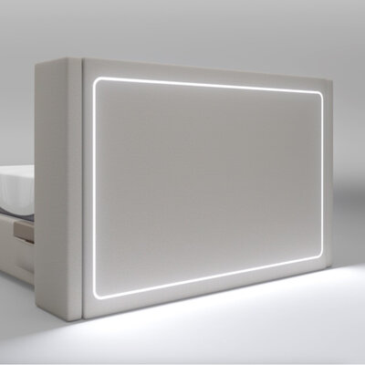 Sleep Less Bed Box Tufted Buttonless Bed | Sleep Number