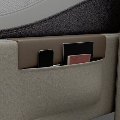 Box Tufted Buttonless Bed | Sleep Number