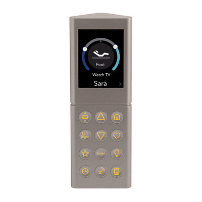 sleep number adjustable bed remote