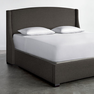 Refined Sidewing Upholstered Bed Sleep Number