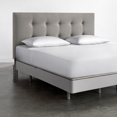 Tufted On Upholstered Headboard, Sleep Number Bed King Dimensions