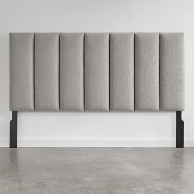 Vertical Channel Upholstered Headboard